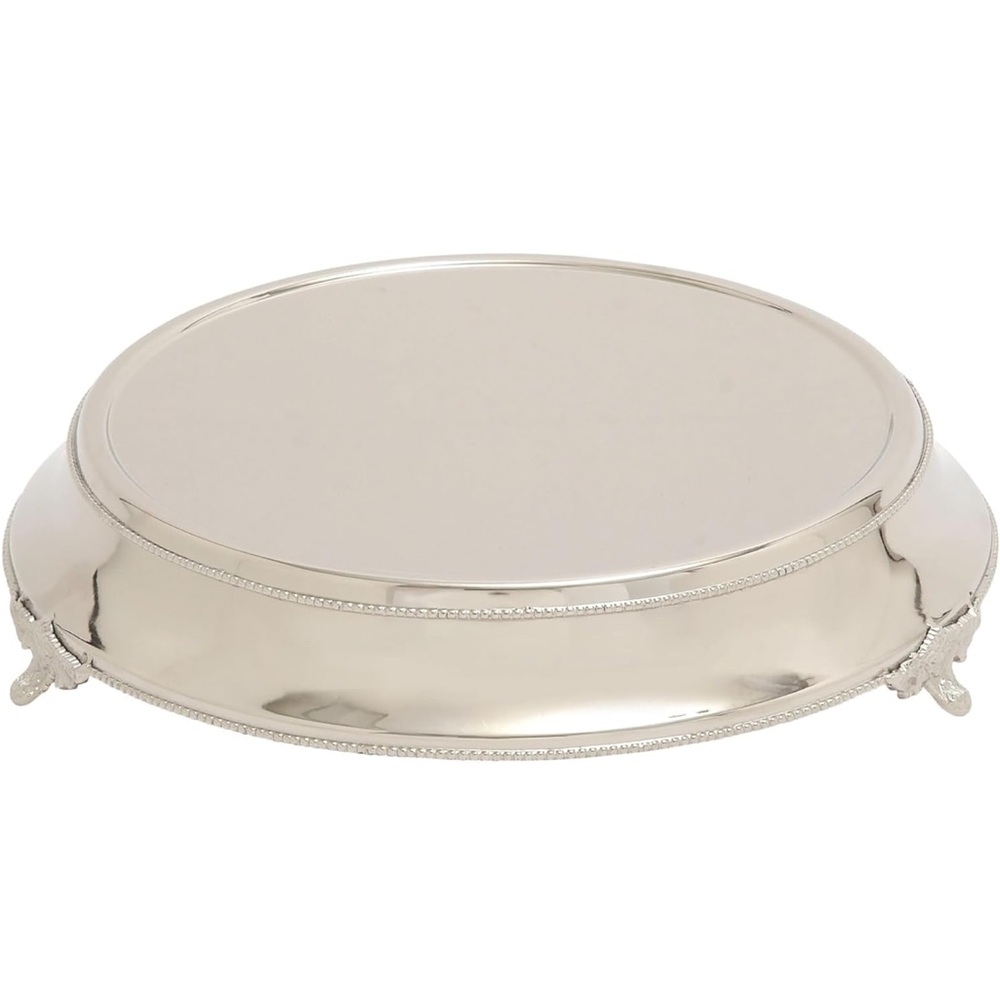 Elegant Silver Plated Cake Stand - weddings